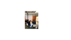 person presenting during a coaching workshop